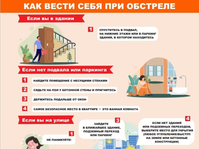 Как вести себя при обстреле?.