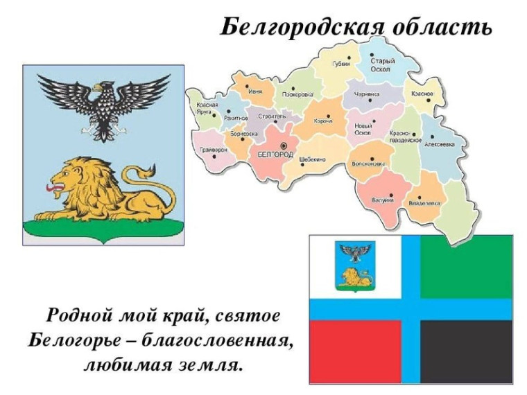 Интерактивный урок "Любимый край - родное Белогорье".